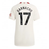 Fotbalové Dres Manchester United Alejandro Garnacho #17 Dámské Alternativní 2023-24 Krátký Rukáv